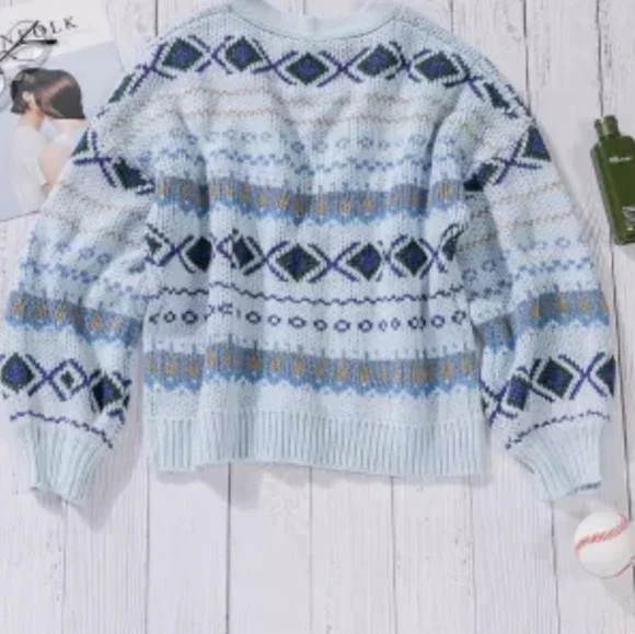 New boutique Aztec toggle cardigan - Picture 8 of 16